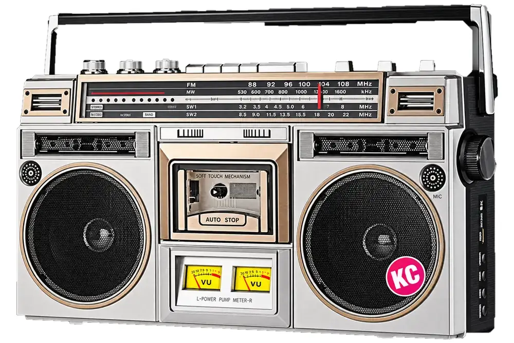 KC ghettoblaster – the Klitty Crew jukebox