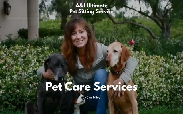 Homepage of A & J Ultimate Pet Sitting Service – cat sitter in Rancho Santa Fe, CA