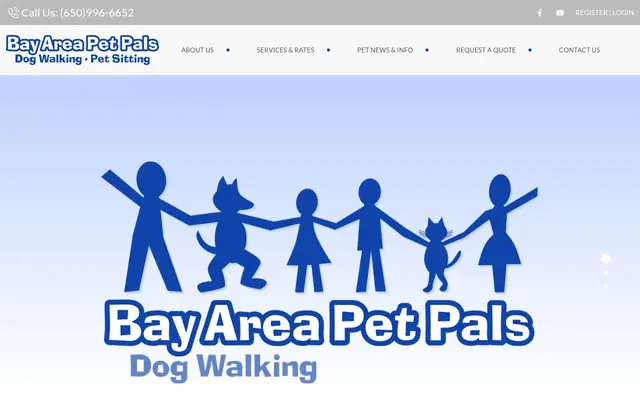 Homepage of Bay Area Pet Pals – cat sitter in San Carlos, CA