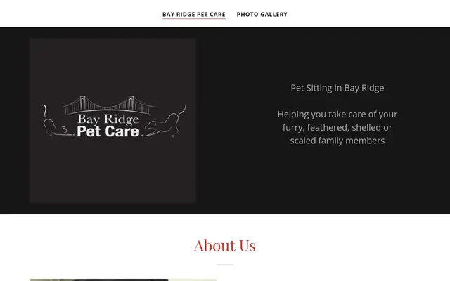 Homepage of Bay Ridge Pet Care – cat sitter in Bayside, NY