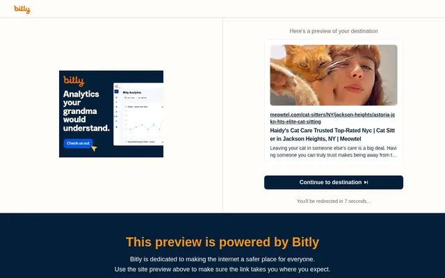 Homepage of Haidy's Cat Care – cat sitter in East Elmhurst, NY