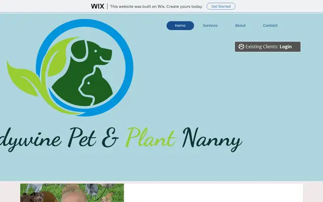 Homepage of Brandywine Pet & Plant Nanny – cat sitter in Wilmington, DE