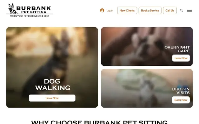 Homepage of Burbank Pet Sitting LLC – cat sitter in Burbank, CA