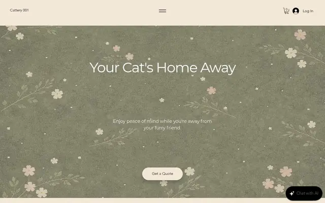 Homepage of Paws & Purrs Cattery – cat sitter in Columbus, OH