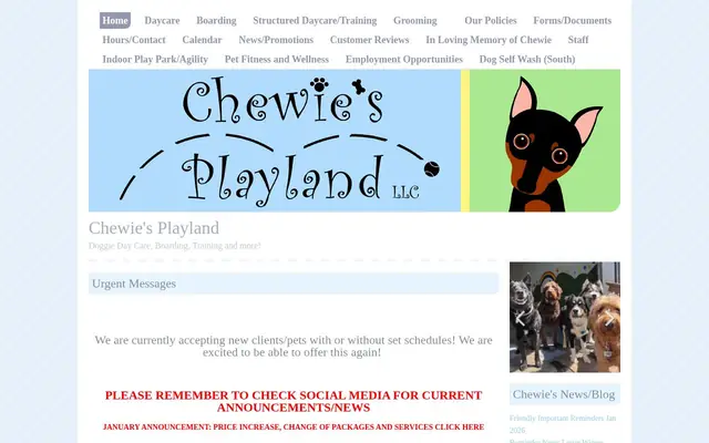 Homepage of Chewie's Playland (North Location) – cat sitter in Nashua, NH