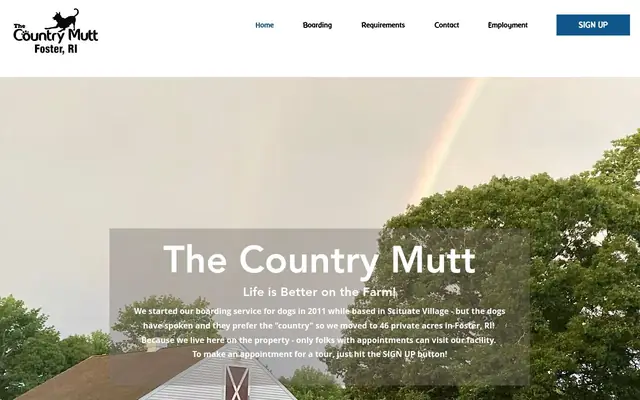 Homepage of The Country Mutt Llc – cat sitter in Foster, RI