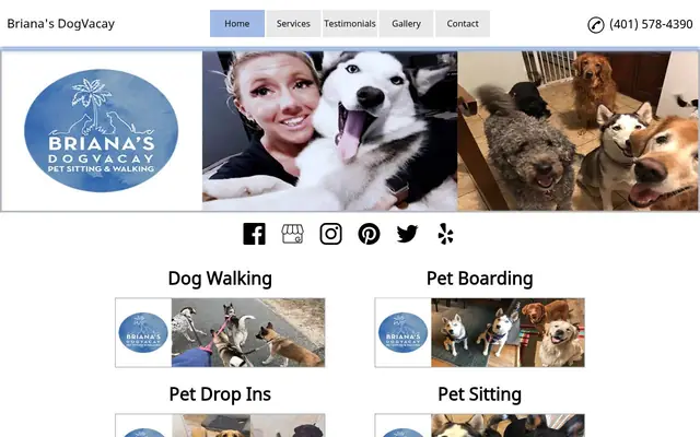 Homepage of Briana's DogVacay – cat sitter in Rumford, RI