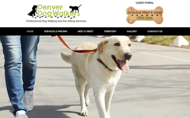 Homepage of Denver Dog Walkers – cat sitter in Denver, CO