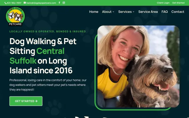 Homepage of Dog Days Pet Care – cat sitter in Lake Ronkonkoma, NY