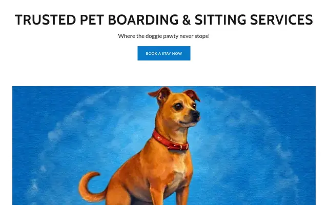 Homepage of Doggie Pawty – cat sitter in La Mesa, CA