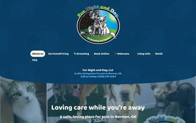 Homepage of Fur Night and Day, LLC – cat sitter in Norman, OK