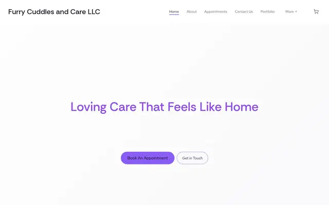 Homepage of Furry Cuddles and Care LLC – cat sitter in Indianapolis, IN