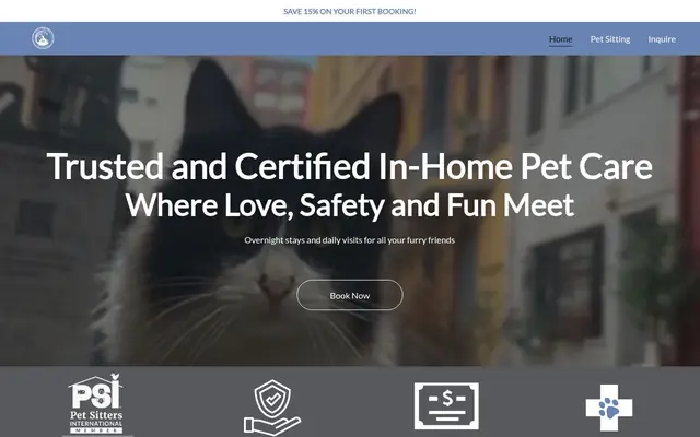 Homepage of Furry Friends Pet Service – cat sitter in Celina, TX