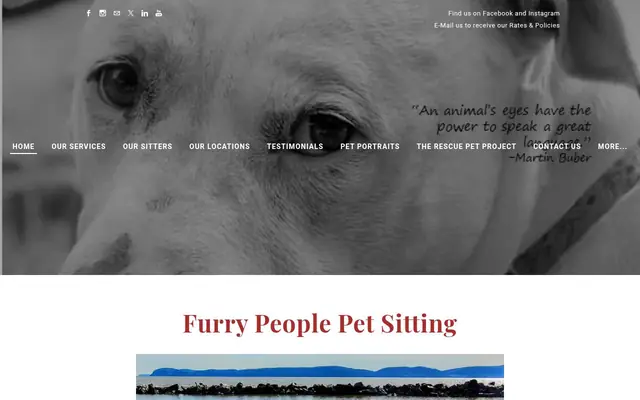 Homepage of Furry People Pet Sitting – cat sitter in Wappingers Falls, NY