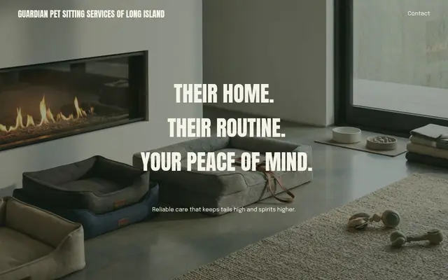 Homepage of Guardian Pet Sitting of LI – cat sitter in Center Moriches, NY