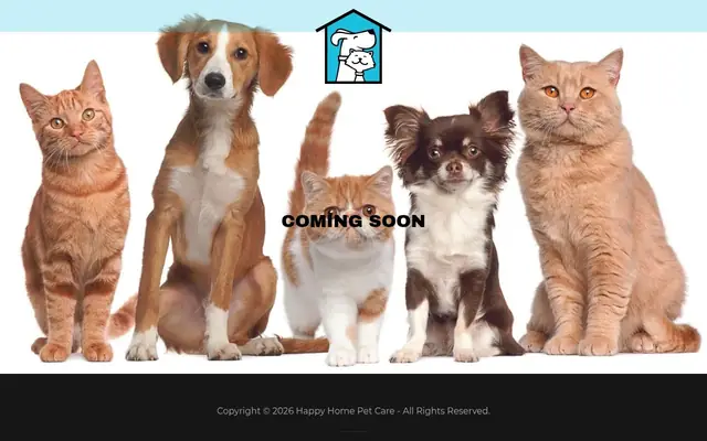 Homepage of Happy Home Pet Care – cat sitter in The Villages, FL
