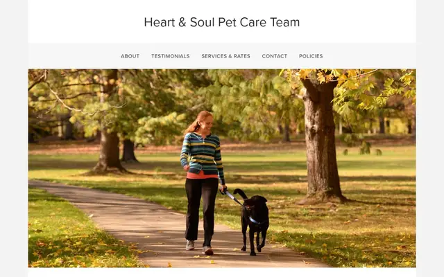 Homepage of Heart & Soul Pet Care – cat sitter in Folsom, PA