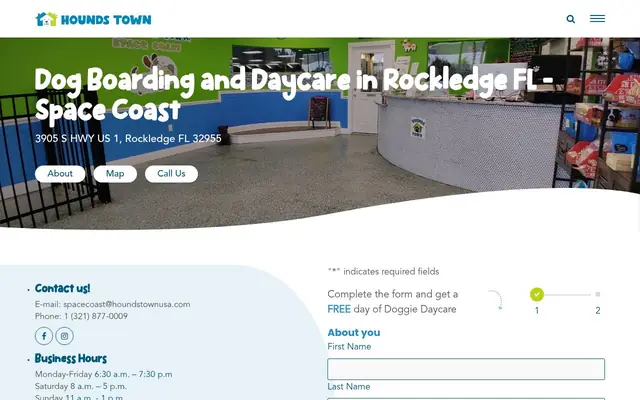 Homepage of Hounds Town - Space Coast – cat sitter in Rockledge, FL