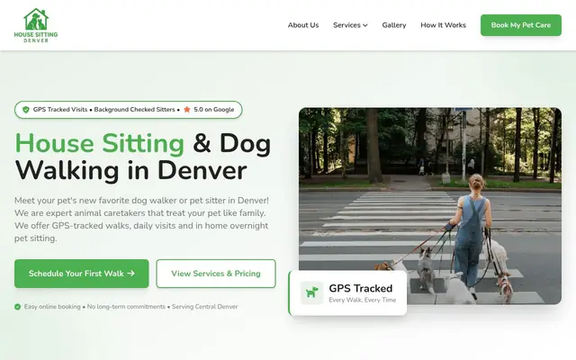 Homepage of House Sitting Denver – cat sitter in Denver, CO