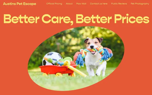 Homepage of Austins Pet Escape (Local Favorite) – cat sitter in Austin, TX