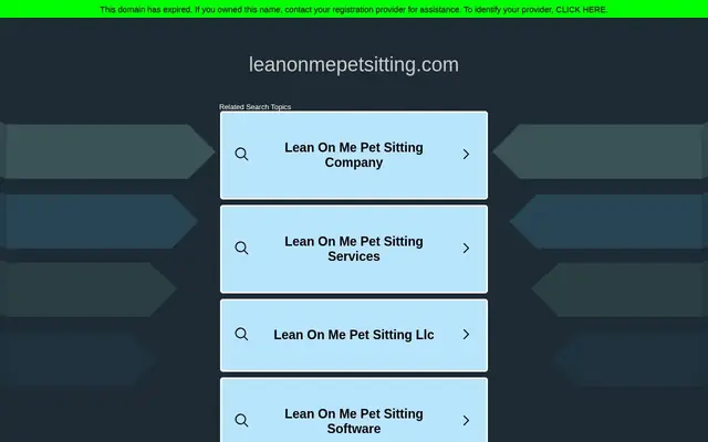Homepage of Lean On Me Pet Sitting – cat sitter in Fontana, CA
