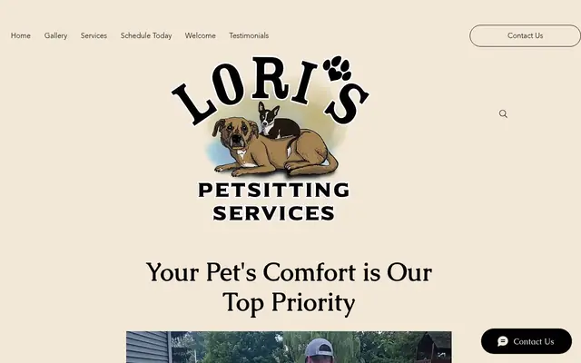 Homepage of Lori's Pet Sitting Services – cat sitter in Folsom, PA