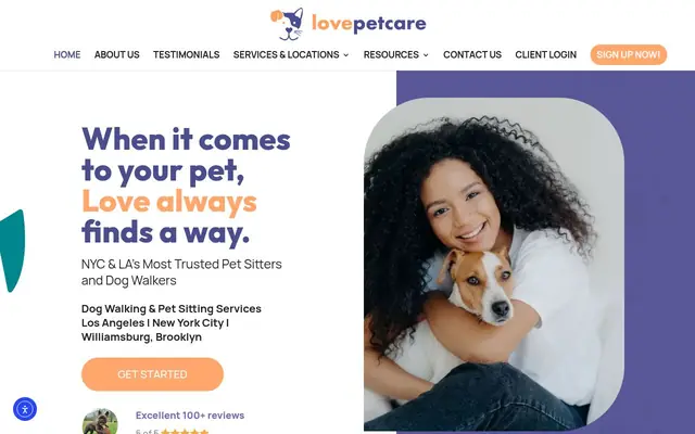 Homepage of Love Pet Care - Los Angeles – cat sitter in California