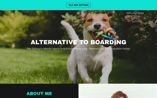 Homepage of TLC Pet Sitting – cat sitter in Rockledge, FL