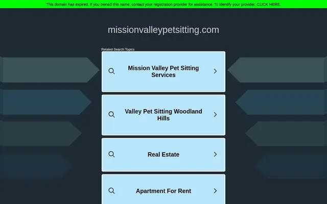 Homepage of Mission Valley Pet Sitting Services – cat sitter in San Diego, CA