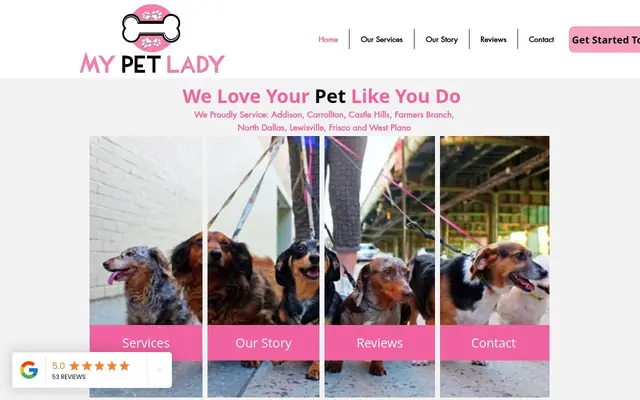 Homepage of My Pet Lady LLC – cat sitter in Carrollton, TX