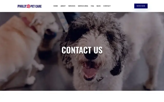 Homepage of Philly Pet Care – cat sitter in Philadelphia, PA