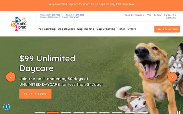 Homepage of My Second Home – cat sitter in Franklin, TN