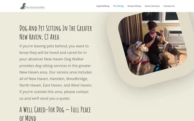 Homepage of New Haven Pet Sitter – cat sitter in East Haven, CT