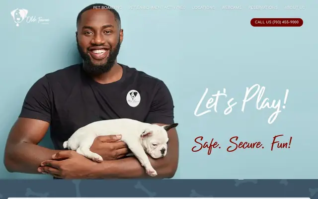 Homepage of Olde Towne Pet Resort – cat sitter in Springfield, VA