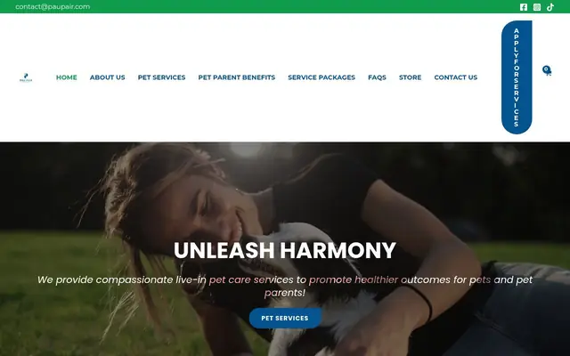 Homepage of Pau Pair – cat sitter in Alexandria, VA