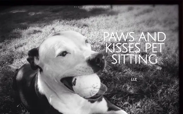 Homepage of Paws & Kisses Pet Services – cat sitter in Shelton, CT