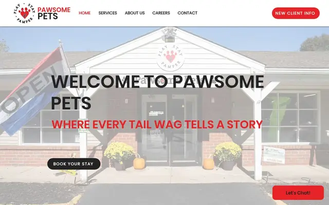 Homepage of Pawsome pets – cat sitter in North Branford, CT