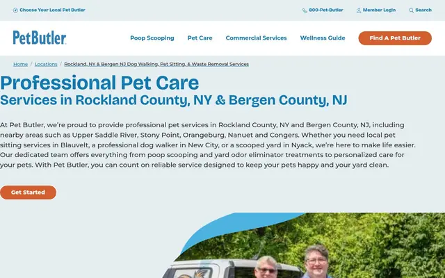 Homepage of Pet Butler – cat sitter in Nanuet, NY