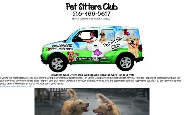Homepage of Pet Sitters Club – cat sitter in East Elmhurst, NY