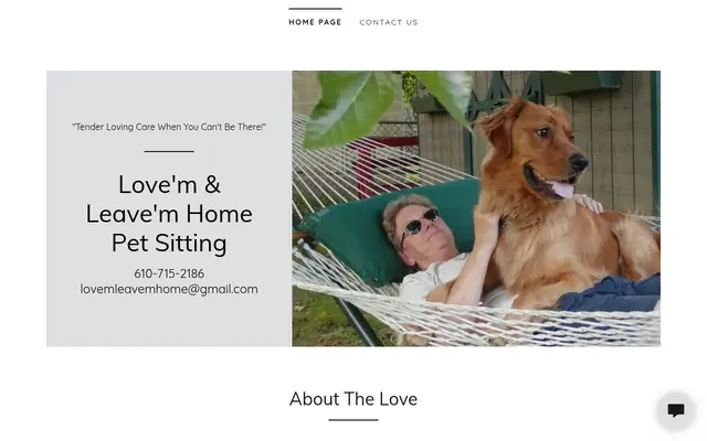 Homepage of Love Em & Leave Em Home – cat sitter in Media, PA