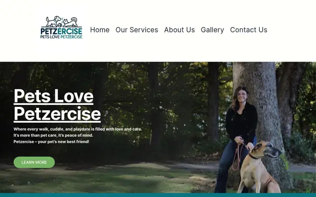 Homepage of Petzercise – cat sitter in Westport, CT