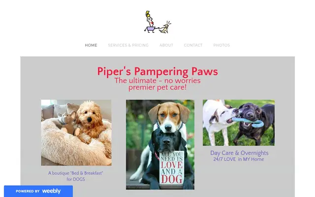 Homepage of Piper's Pampering Paws – cat sitter in Ocean Pines, MD