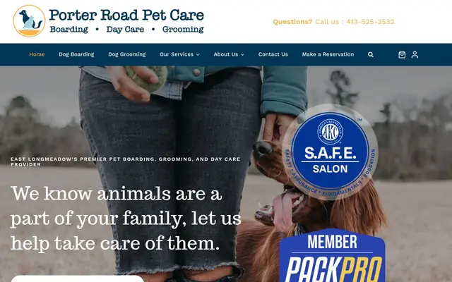 Homepage of Porter Road Pet Care, Inc. – cat sitter in East Longmeadow, MA
