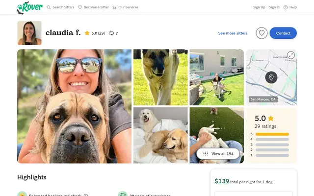 Homepage of Heartfelt Estate & Multi-Pet Care – cat sitter in Rancho Santa Fe, CA