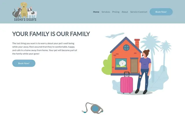 Homepage of Sasha's Sitters LLC – cat sitter in Hamilton Township, NJ