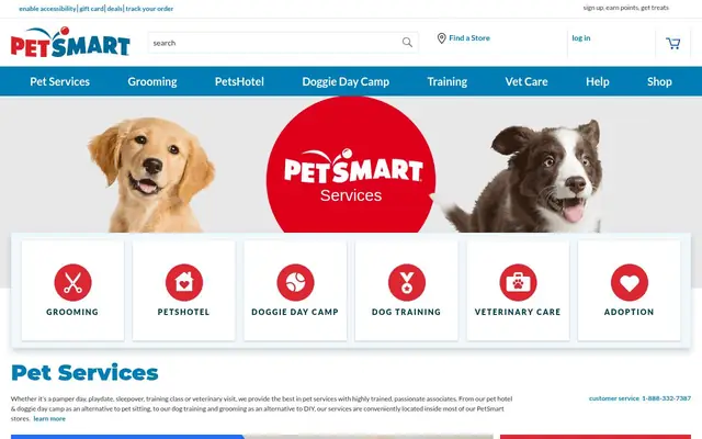 Homepage of Springfield Petsmart Petshotel – cat sitter in Springfield, VA