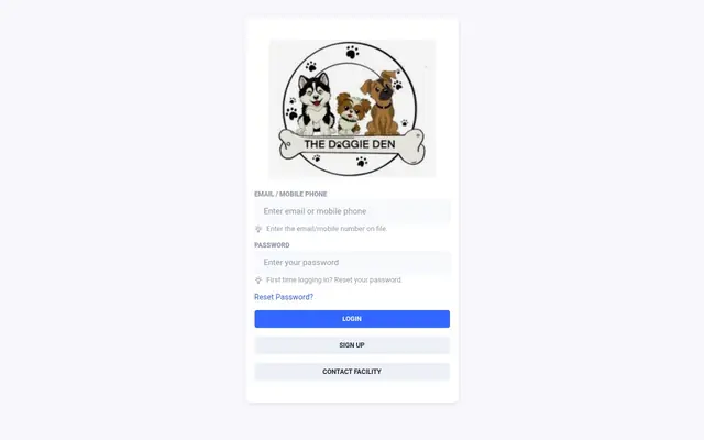 Homepage of The Doggie Den – cat sitter in Midland, TX