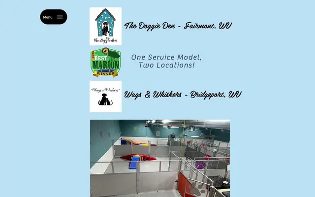 Homepage of Wags and Whiskers – cat sitter in Bridgeport, WV