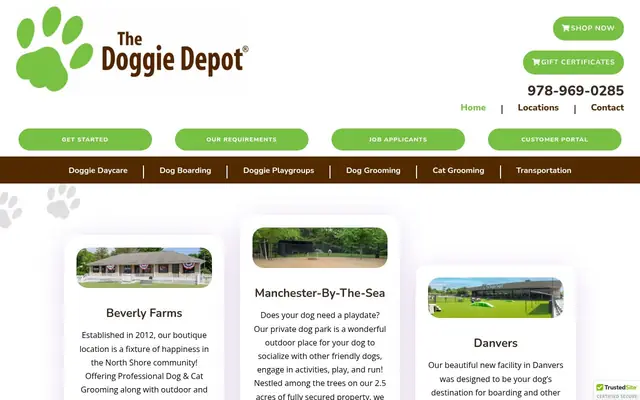 Homepage of The Doggie Depot | Beverly Farms – cat sitter in Beverly, MA