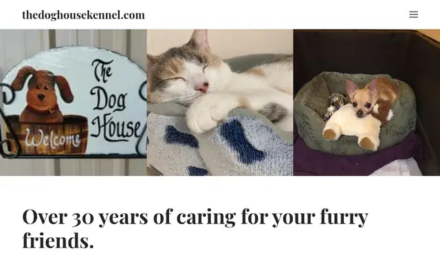 Homepage of The Doghouse – cat sitter in Salisbury, MD